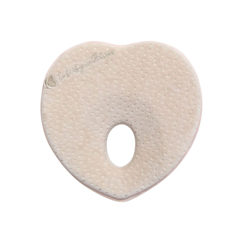 Anti tête plate Coeur Beige – Kikkaboo