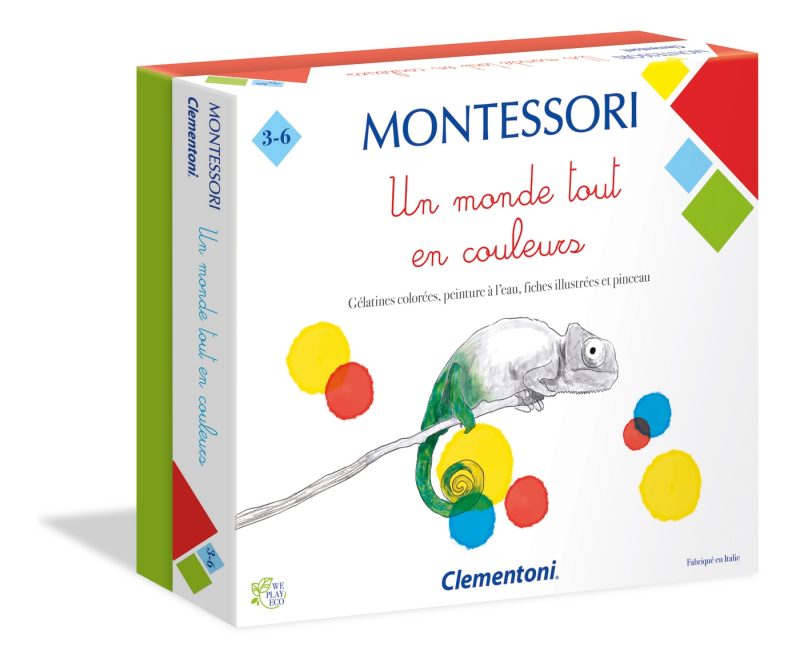 Montessori j’apprends les couleurs