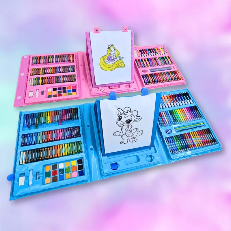 Super Mega Kit Artistique de Haute Qualité - Pack de 208 Pièces – Image 8